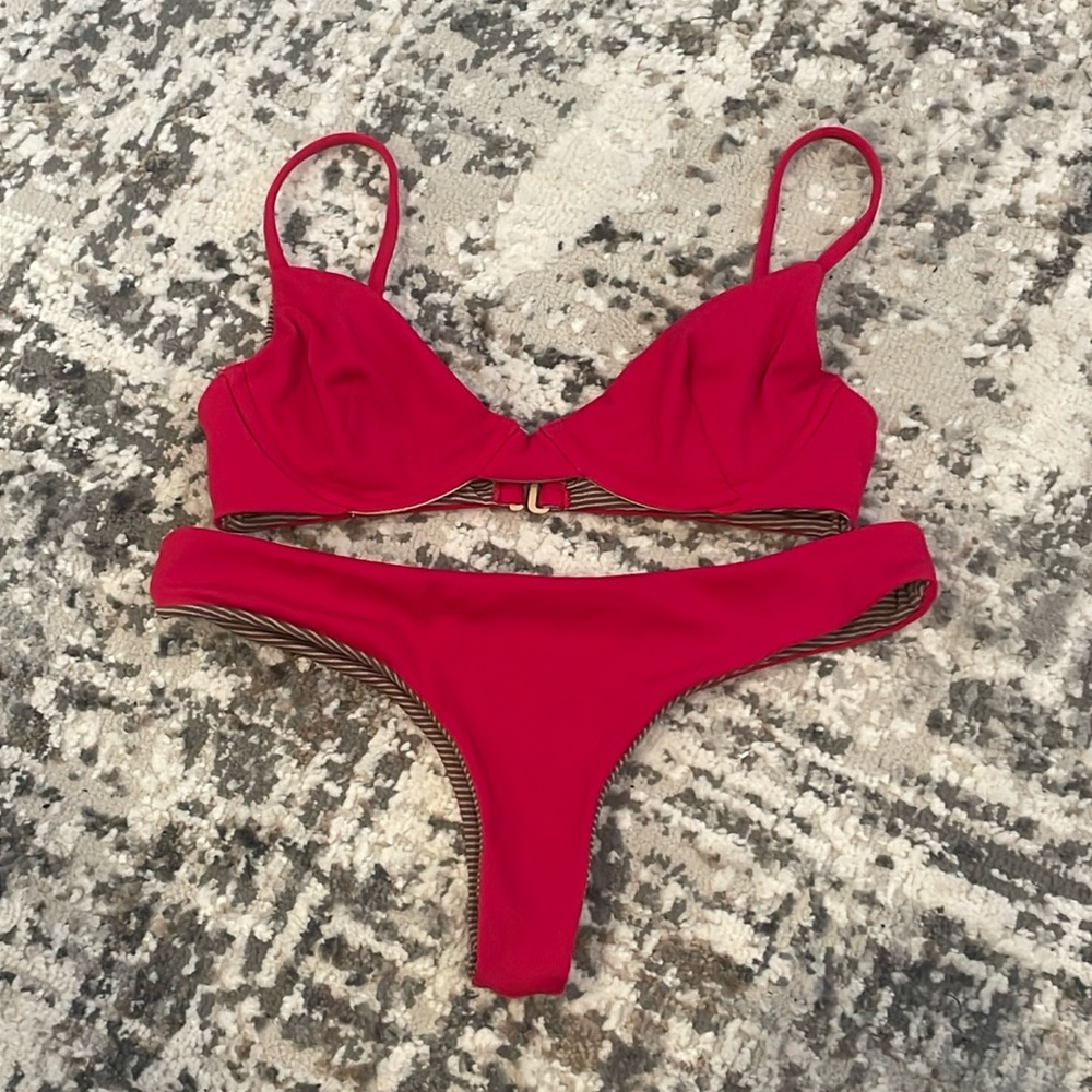 Ribbed Acacia Bikini